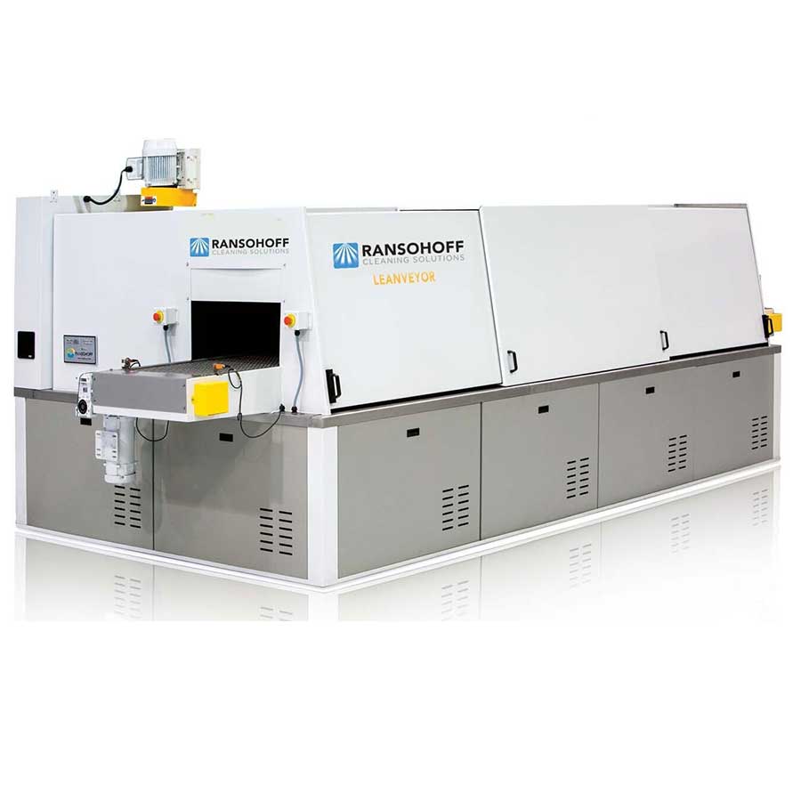 Ultrasonic LeanVeyor Conveyor Ultrasonic Parts Washer